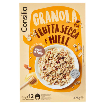 Consilia Saper Scegliere Granola con Frutta Secca e Miele 375 ...