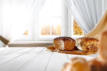 bread and window