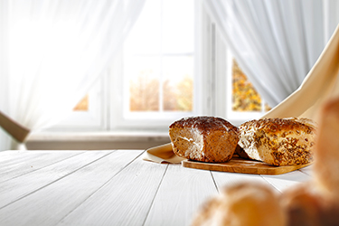 bread and window