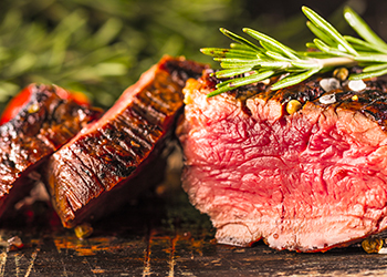Filetfleisch vom Grill (Grillzeit) Filetfleisch vom Grill (Grillzeit)