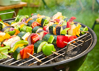 Gemüsespieße grillen Gemüsespieße grillen