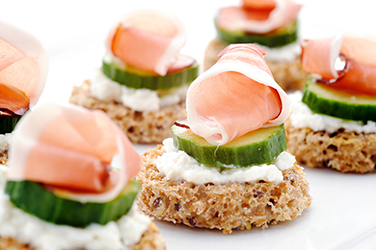 Gourmet finger food Gourmet finger food