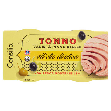 Consilia tonno all'olio d'oliva 160 gr