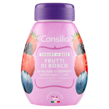 Consilia Yogurt da Bere Frutti di Bosco 200 ml