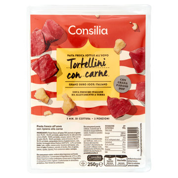 Consilia Tortellini alla Carne con Grana Padano D.O.P. 250 g