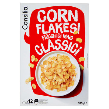 Consilia Corn Flakes Fiocchi di Mais Tostati 375 g