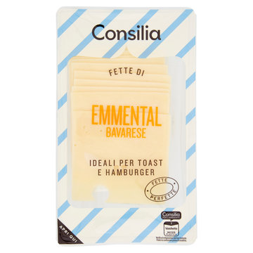 Consilia Emmental Bavarese a Fette 140 g