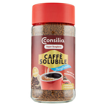 Consilia saper scegliere caffè solubile decaffeinato 100 gr