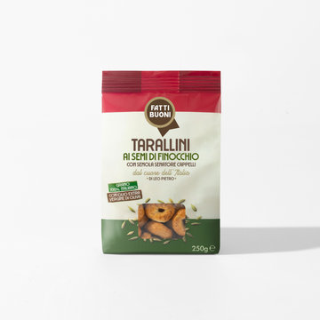 Tarallini ai Semi di Finocchio Fatti Buoni 250g