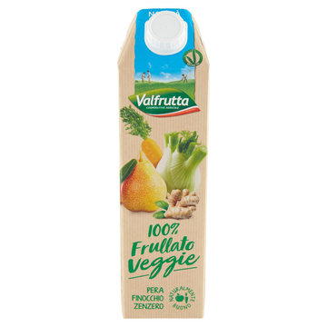 Valfrutta 100% Frullato Veggie Pera Finocchio Zenzero 1000 ml
