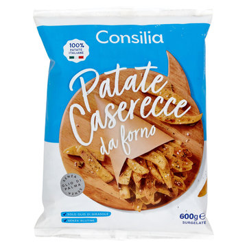 Consilia Patate Caserecce da Forno Surgelate 600 g