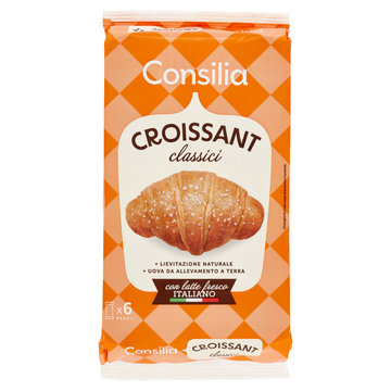 Consilia saper scegliere croissant zucchero 6 pezzi 240 gr