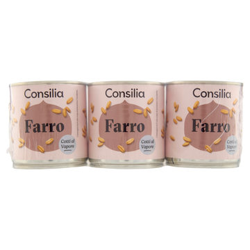 Consilia saper scegliere farro cotto al vapore 150 gr