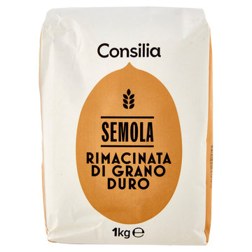 Consilia Semola Rimacinata di Grano Duro 1 kg