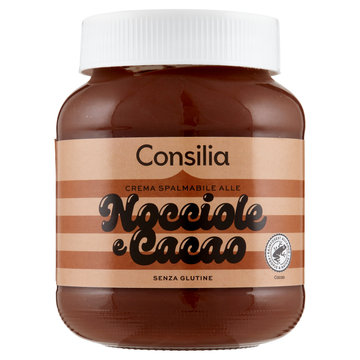 Consilia Crema Spalmabile alle Nocciole e Cacao 400 g