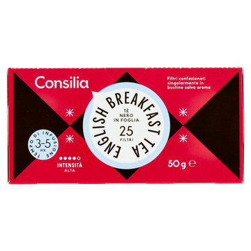 Consilia Saper Scegliere English Breakfast Tea 25 x 2 g