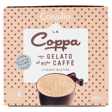 Consilia 4 Coppe di Gelato al Caffe 280 g