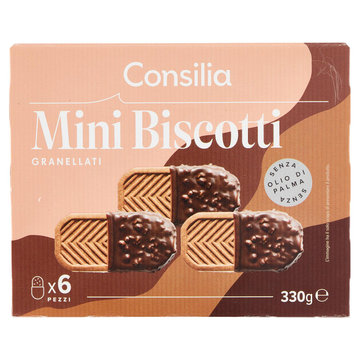 Consilia 6 Minibiscotti Ripieni di Gelato Granellati 320 g