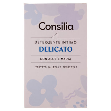 Consilia Detergente Intimo Delicato con Estratti di Aloe e Malva 200 ml