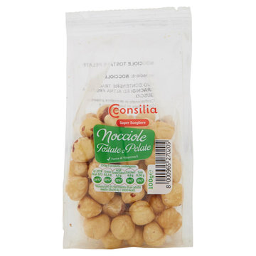 Consilia Frutta Secca Nocciole Tostate e Pelate 100 g