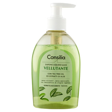 Consilia Sapone Liquido Mani Vellutante con Aloe 300 ml