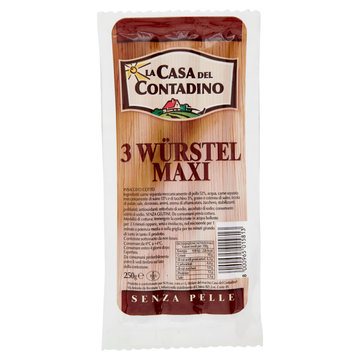 Casa del contadino wurstel 3 pezzi