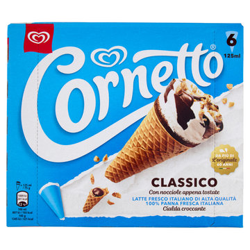 Cornetto Classico 6 x 75 g