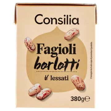 Consilia saper scegliere fagioli borlotti brick 230 gr