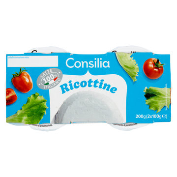 Consilia Saper Scegliere Ricotta 2x100 g