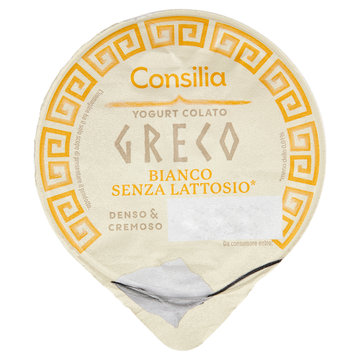Consilia yogurt greco bianco s/lattosio 150 gr