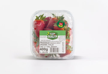 Fragole a residuo zero Selezione Qualita' 400gr