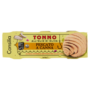 Consilia Tonno all'Olio di Oliva 3x70 g