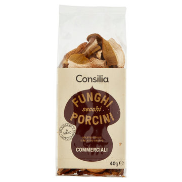 Consilia Funghi Secchi Porcini Commerciali 40 g