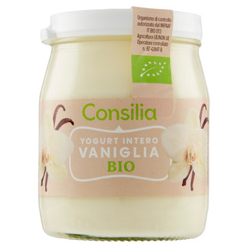 Consilia Yogurt Intero Vaniglia Biologico 150 g